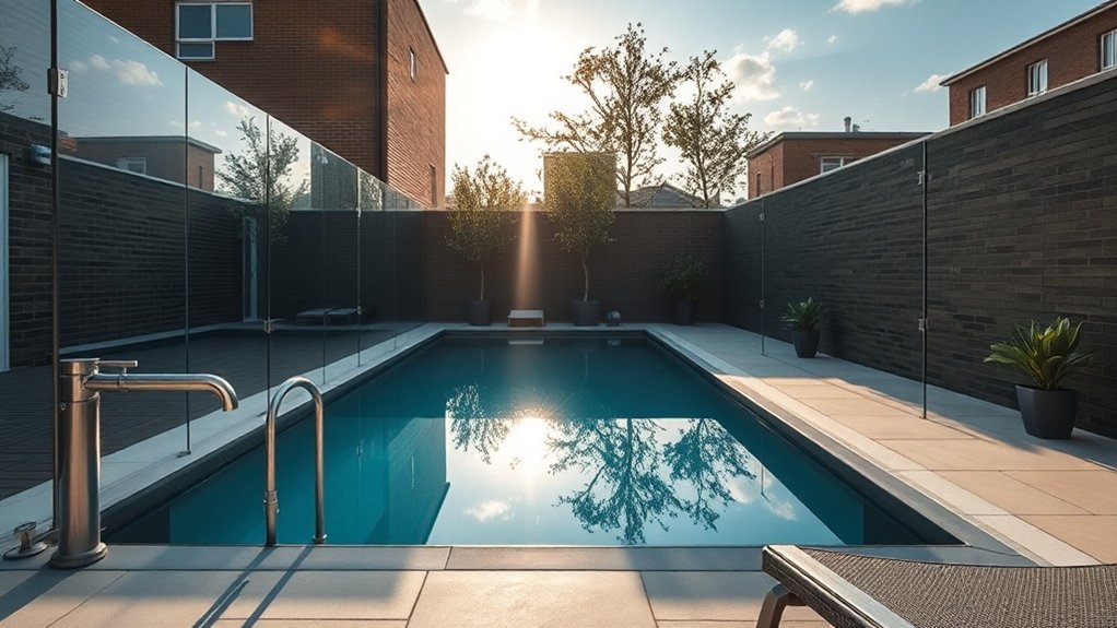 Pool Glass Fencing West Drayton